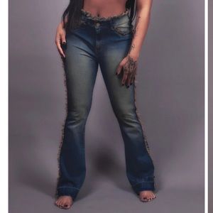 Bodied by Uchis boot cut denim pants